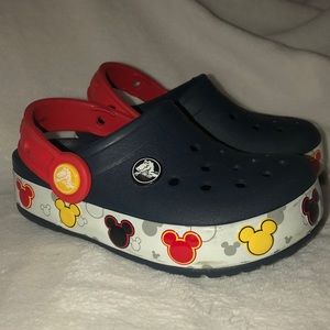 Kids’ Crocband Disney Mickey Mouse Lights Clog